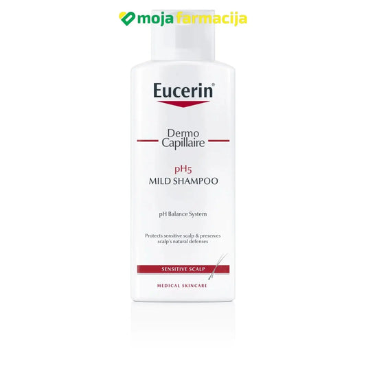 Eucerin DERMOCAPILLAIRE pH5 šampon za osjetljivo vlasište 250ml - Moja Farmacija - BIH