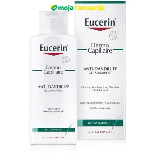 Eucerin DERMOCAPILLAIRE šampon protiv prhuti 250ml - Moja Farmacija - BIH