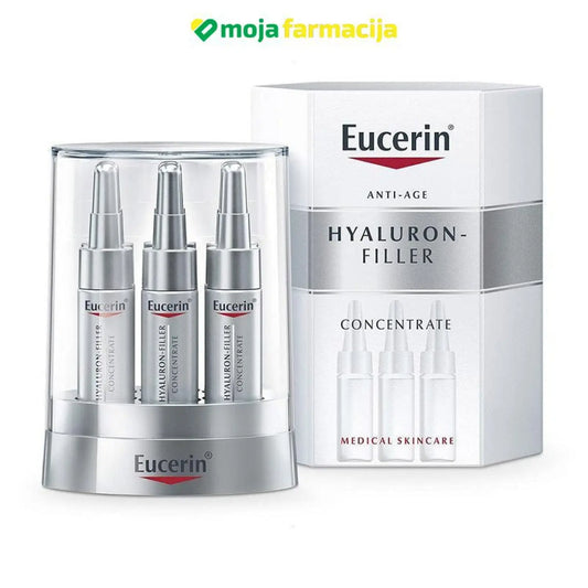 Eucerin HYALURON-FILLER Koncentrirani tretman 6 ampula - Moja Farmacija - BIH