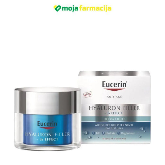 Eucerin HYALURON-FILLER Noćni Hidratantni booster 50ml - Moja Farmacija - BIH