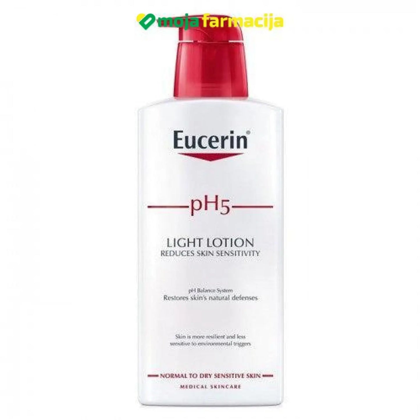 Slika proizvoda Eucerin pH5 Light losion za tijelo 400ml iz online apoteke Moja Farmacija - BIH