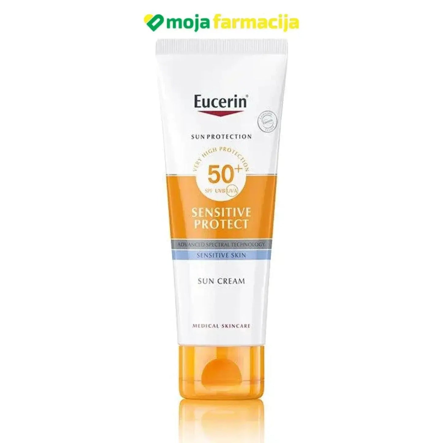 Slika proizvoda Eucerin SUN Krema za lice za zaštitu od sunca SPF50 50ml iz online apoteke Moja Farmacija - BIH