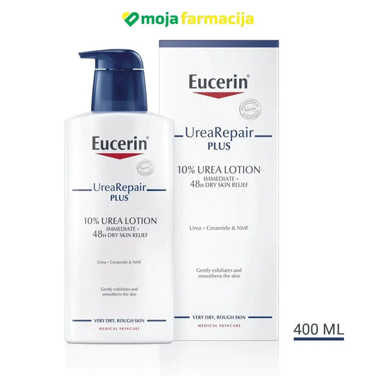 Slika proizvoda Eucerin UREA REPAIR PLUS Losion za tijelo s 10% ureje 400ml iz online apoteke Moja Farmacija - BIH