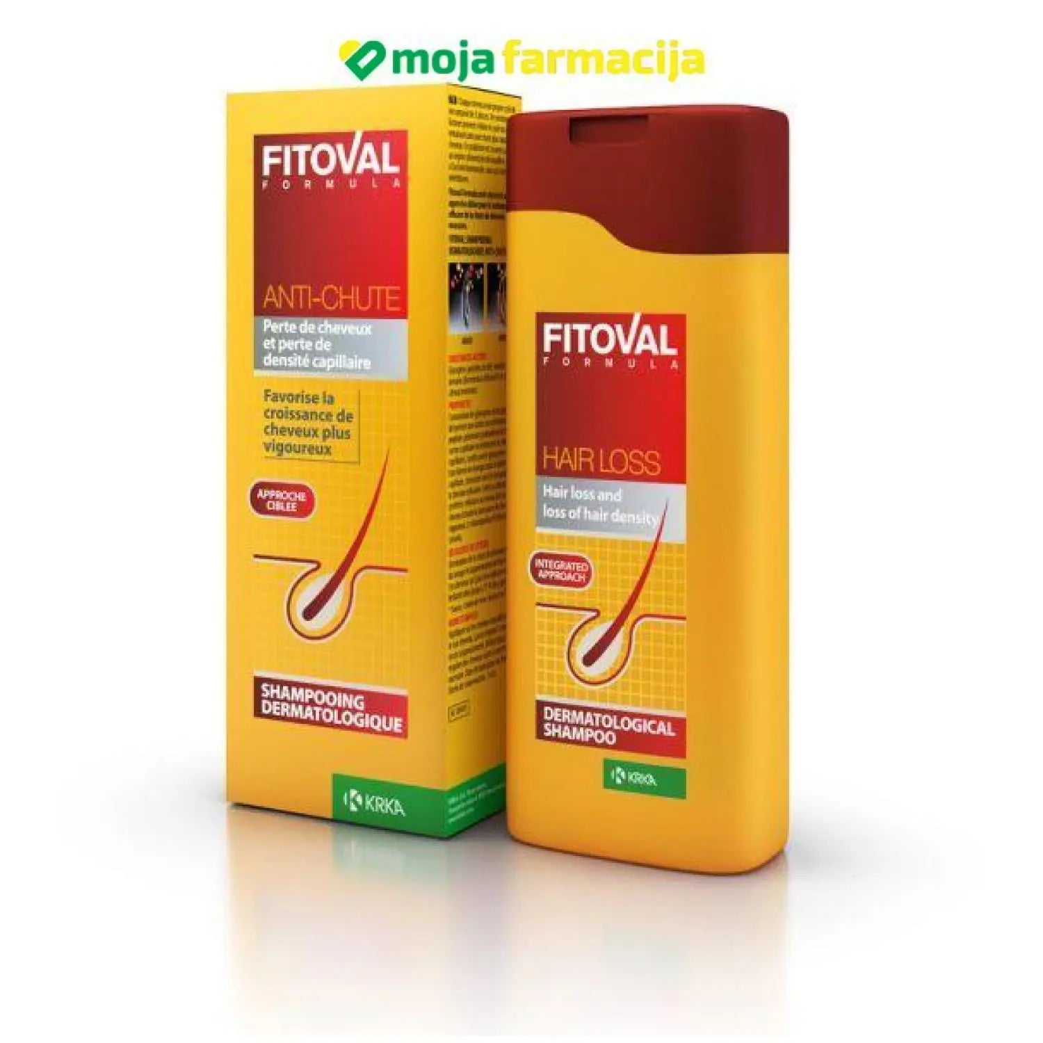 Slika proizvoda Fitoval šampon protiv opadanja kose 200ml iz online apoteke Moja Farmacija - BIH