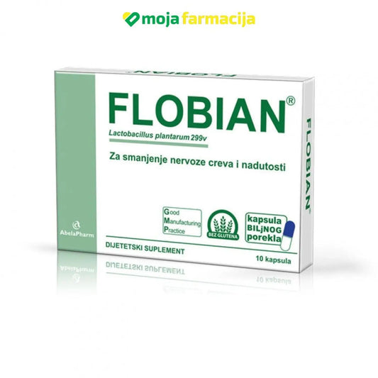 Flobian kapsule za nervozu crijeva i nadutost - Moja Farmacija - BIH