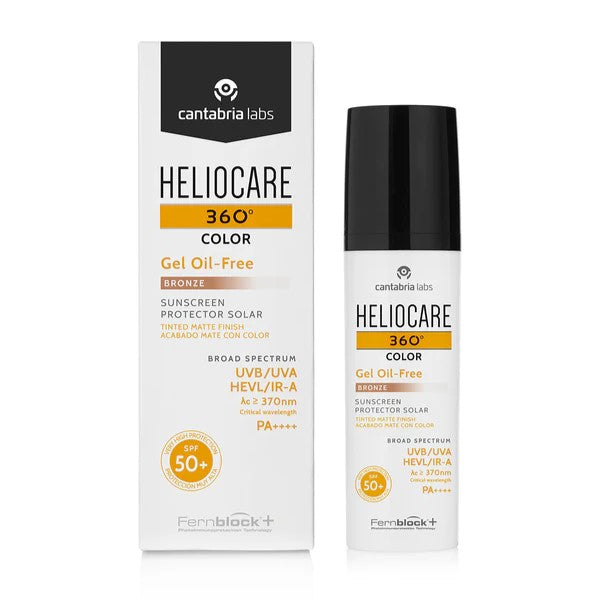 Slika proizvoda HELIOCARE  360 Gel Oil-Free Bronze SPF50+ 50ml iz online apoteke Moja Farmacija - BIH