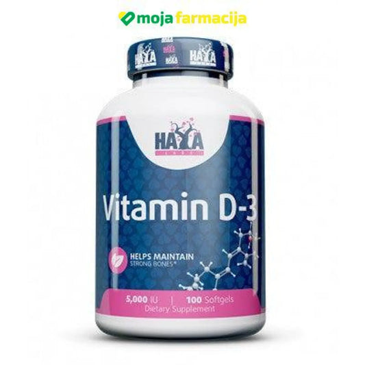 HAYA Vitamin D 5000 IU - Moja Farmacija - BIH