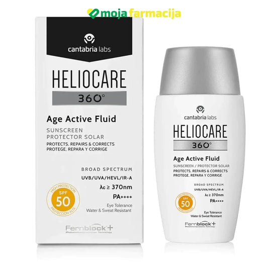 Slika proizvoda HELIOCARE 360 Age Active Fluid SPF50 iz online apoteke Moja Farmacija - BIH