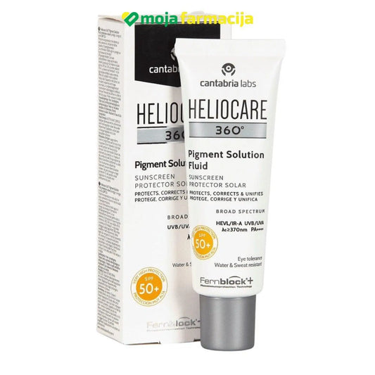 Slika proizvoda HELIOCARE 360 Pigment Solution Fluid SPF50 50ml iz online apoteke Moja Farmacija - BIH