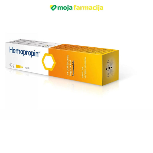 Hemopropin mast za olakšavanje tegoba kod hemoroida 40g - Moja Farmacija - BIH