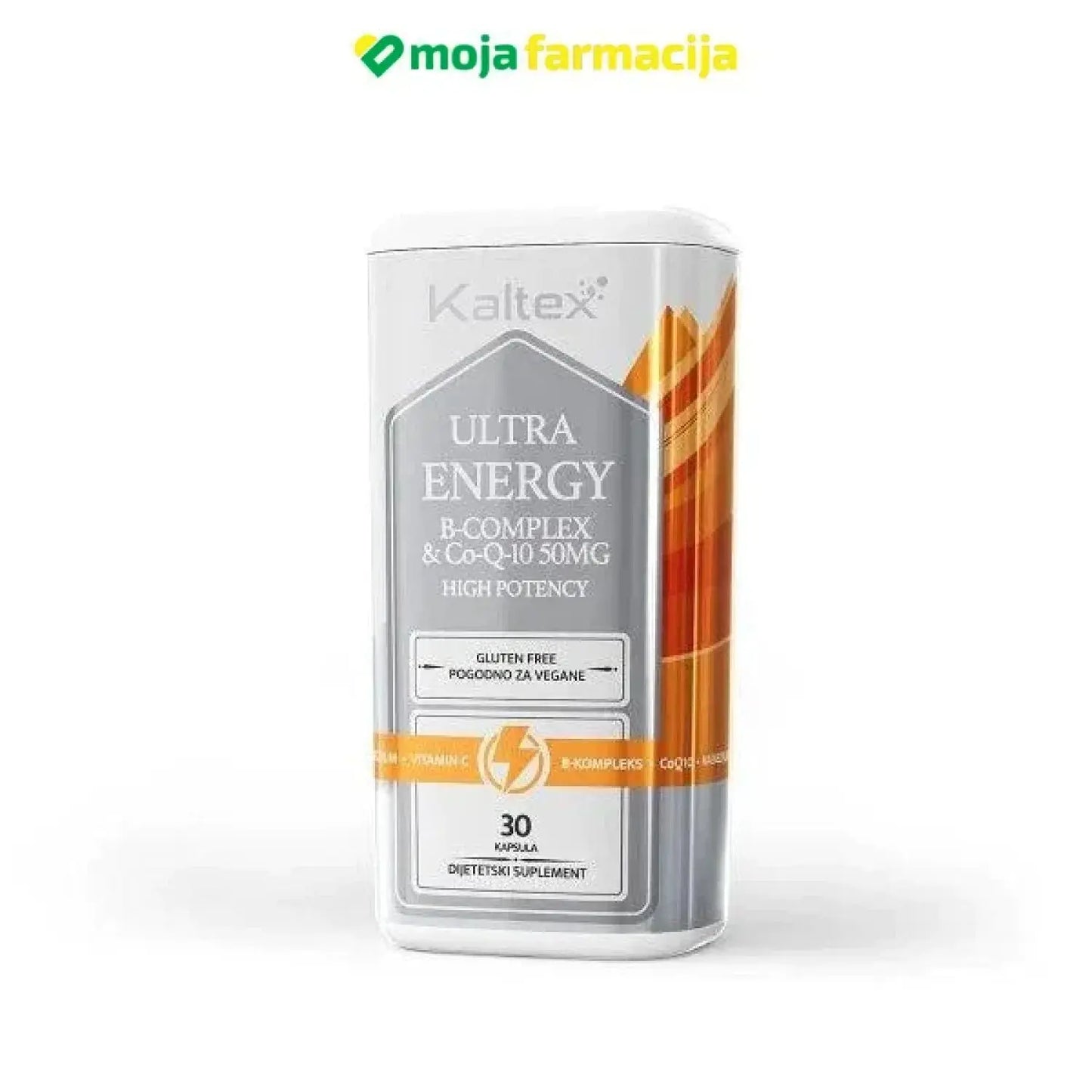 Slika proizvoda KALTEX Ultra energy B-complex i Q10 iz online apoteke Moja Farmacija - BIH