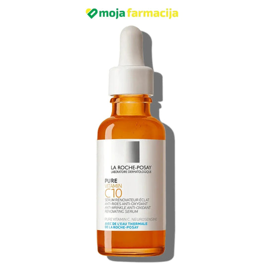 Slika proizvoda LA ROCHE-POSAY Pure Vitamin C10 serum protiv bora iz online apoteke Moja Farmacija - BIH