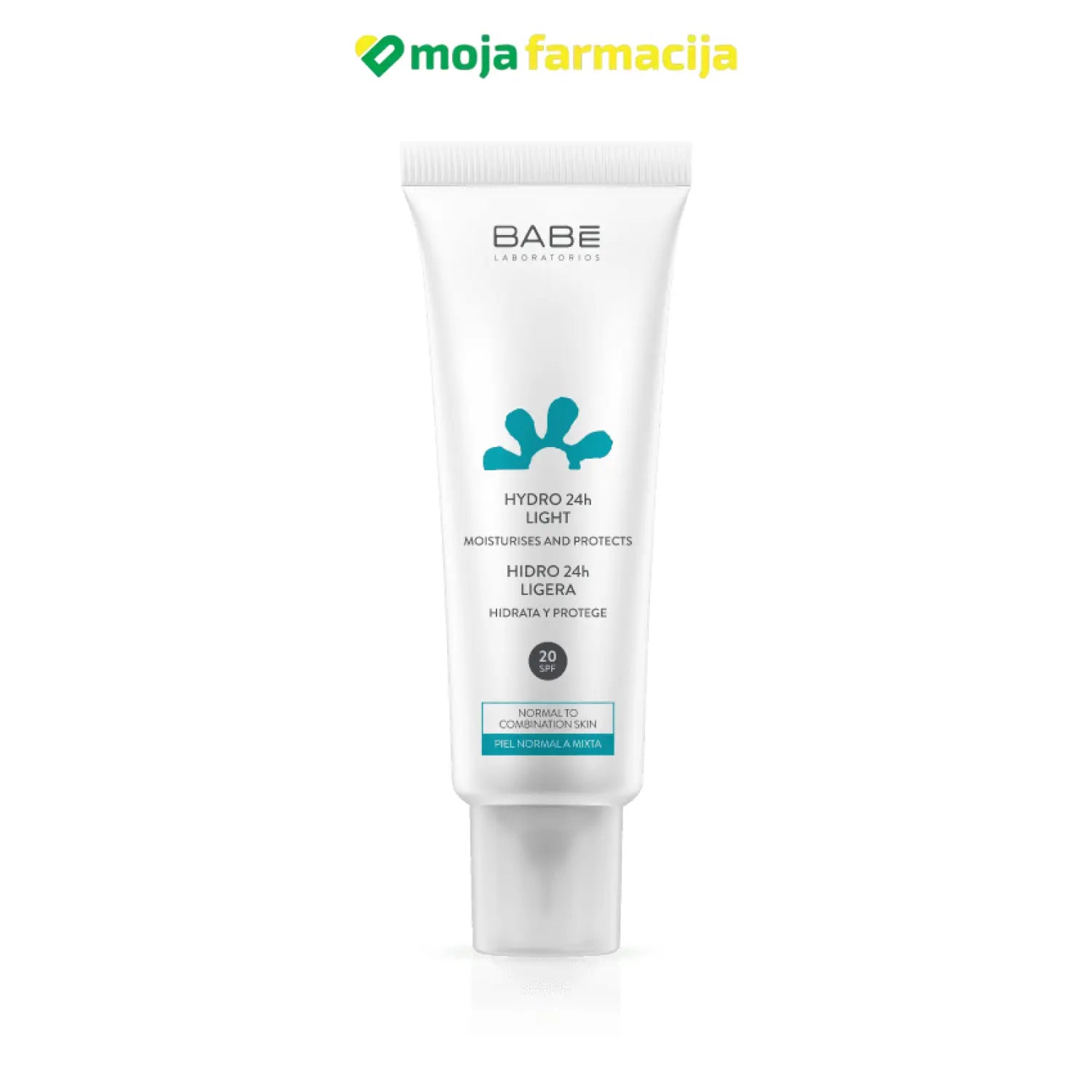 Slika proizvoda LABORATORIOS BABÉ Facial Essentials Hydro 24h Hidratantna Lagana krema SPF20 iz online apoteke Moja Farmacija - BIH