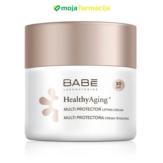 Slika proizvoda LABORATORIOS BABÉ Healthy Aging+ Multi protector zaštitna krema SPF30 iz online apoteke Moja Farmacija - BIH