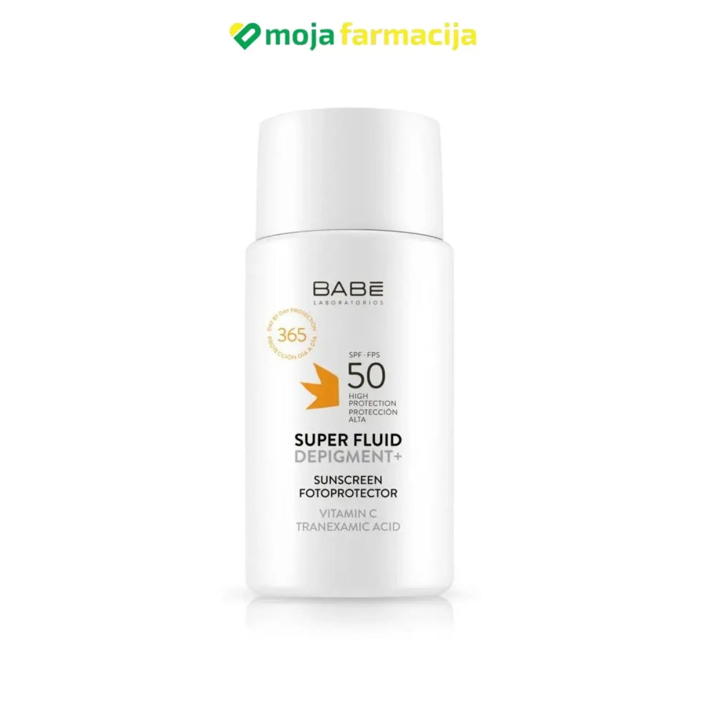 Slika proizvoda LABORATORIOS BABÉ Super Fluid Depigment+ SPF50 iz online apoteke Moja Farmacija - BIH