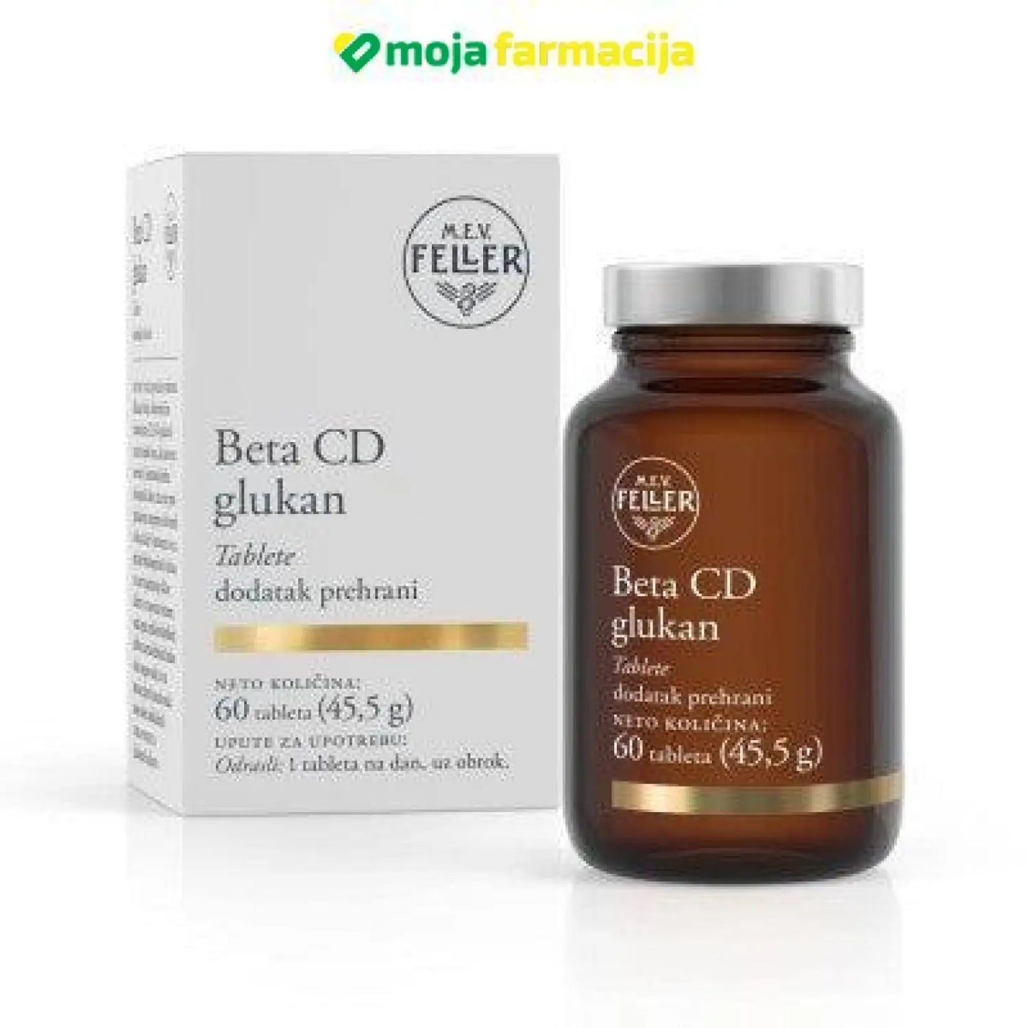 Slika proizvoda M.E.V. FELLER Beta CD glukan iz online apoteke Moja Farmacija - BIH