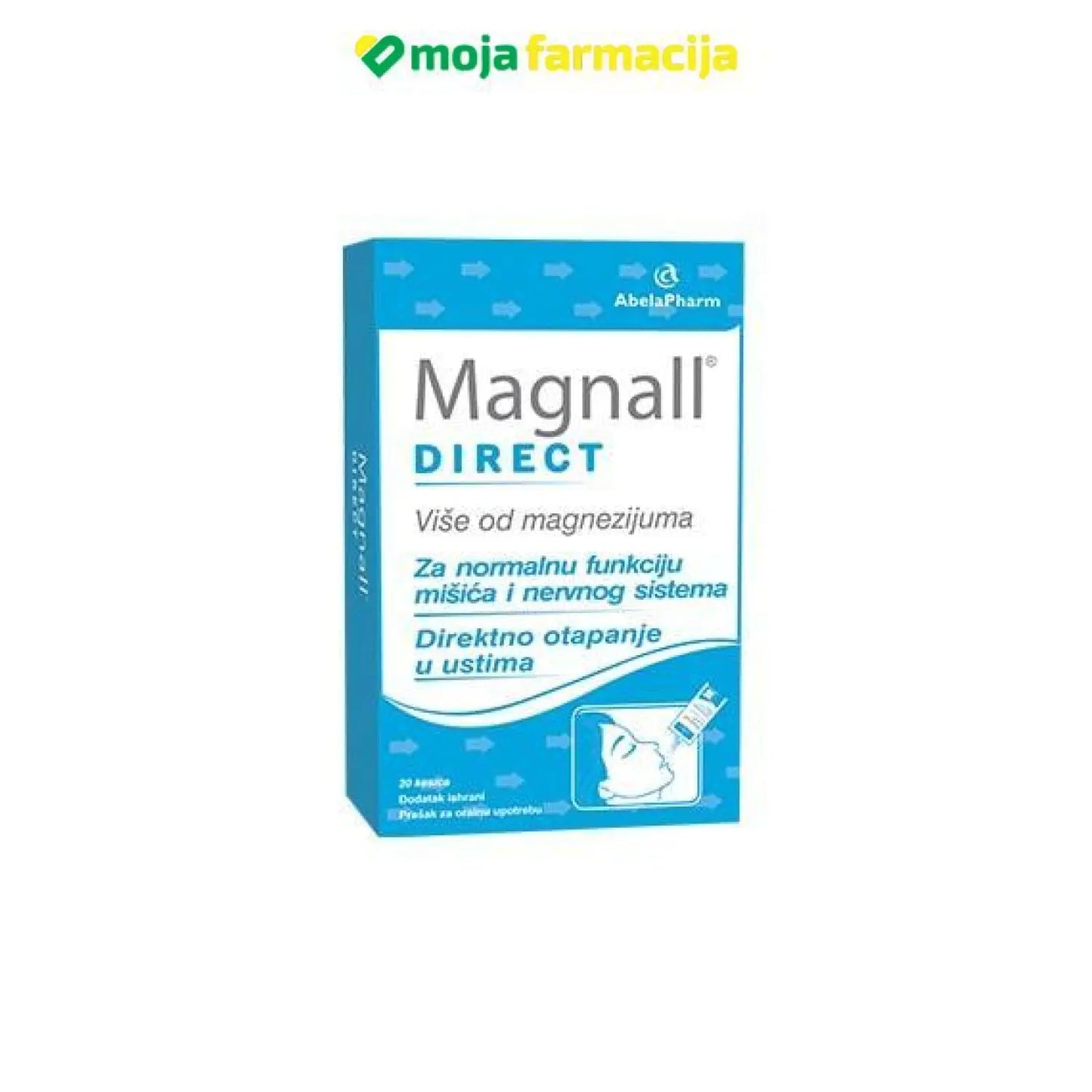 Slika proizvoda Magnall direct ABELA PHARM iz online apoteke Moja Farmacija - BIH