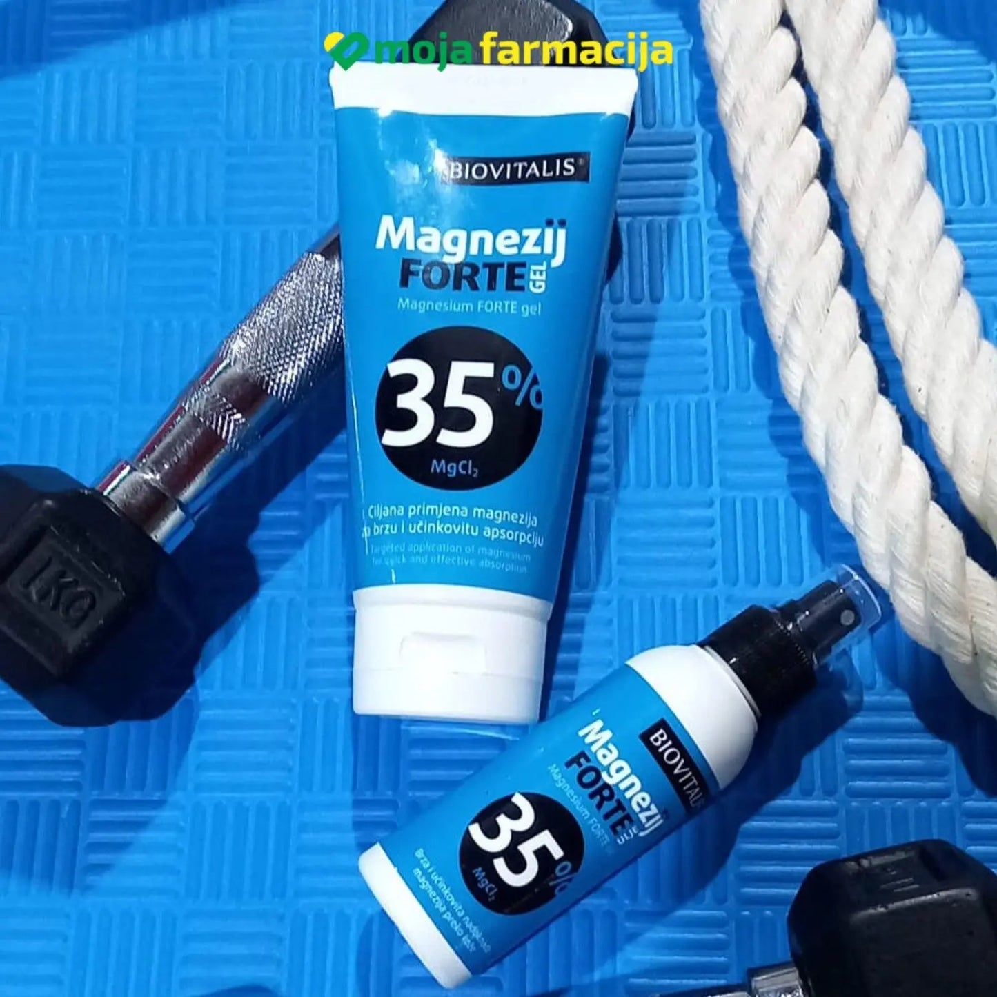 Slika proizvoda Magnezij forte gel iz online apoteke Moja Farmacija - BIH