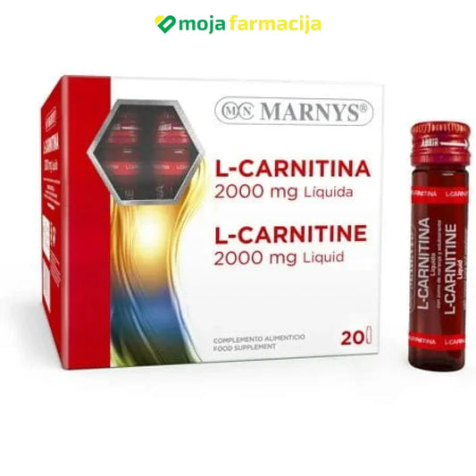 MARNYS Tekući L-Karnitin 2000 mg - Moja Farmacija - BIH