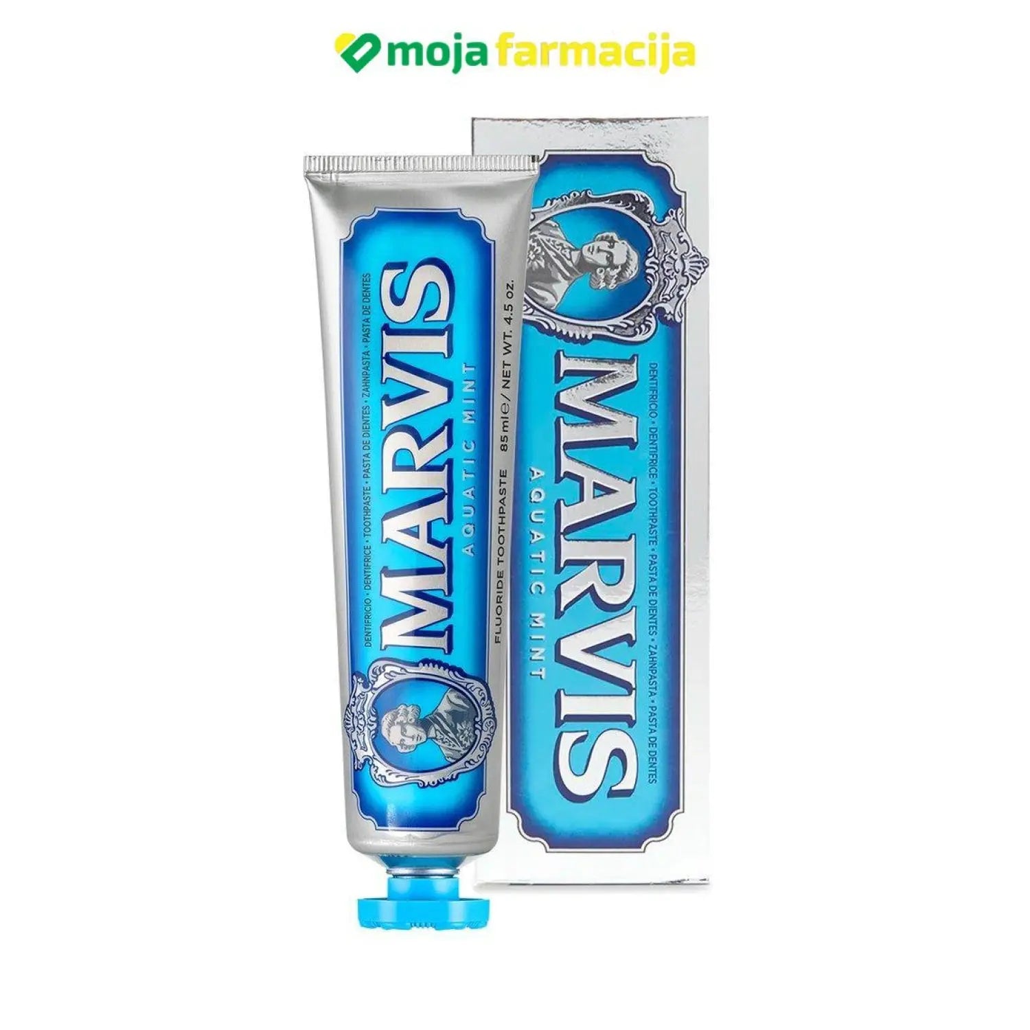 Slika proizvoda MARVIS zubna pasta Aquatic Mint iz online apoteke Moja Farmacija - BIH