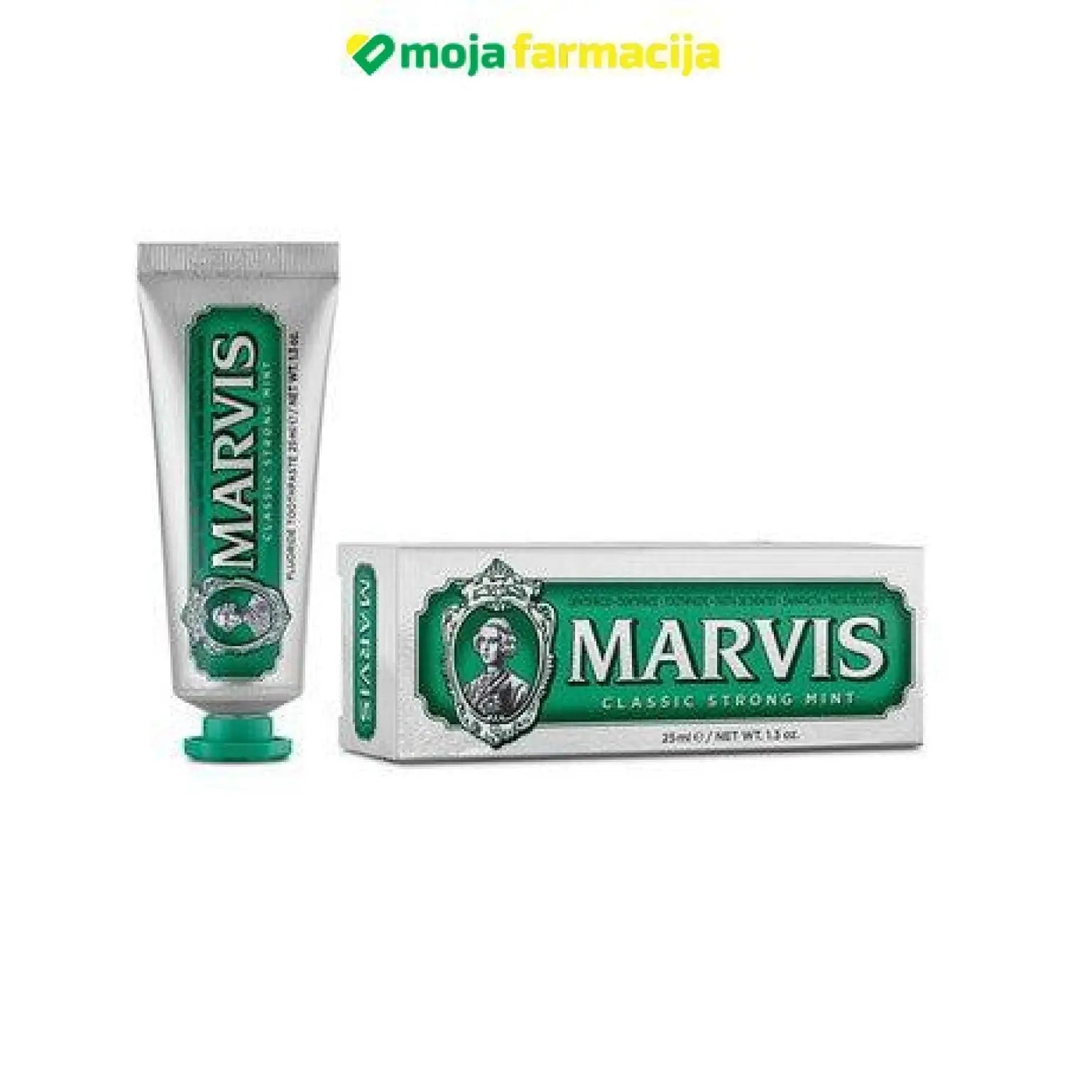 Slika proizvoda MARVIS zubna pasta Classic Strong Mint iz online apoteke Moja Farmacija - BIH