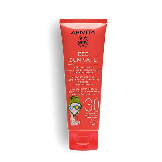 Slika proizvoda APIVITA Sun baby SPF30 krema 100ml iz online apoteke Moja Farmacija - BIH