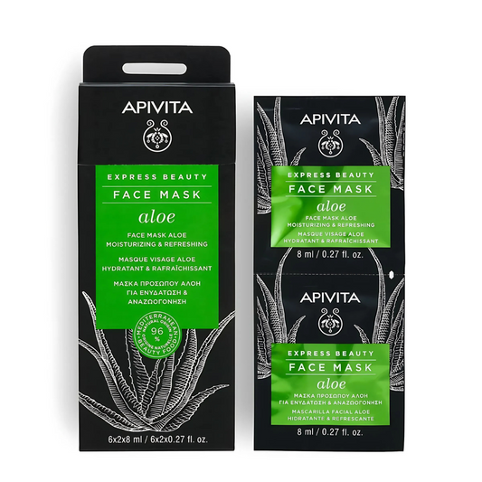 Slika proizvoda APIVITA Maska za lice aloe vera iz online apoteke Moja Farmacija - BIH