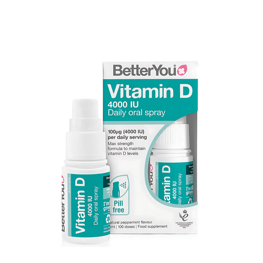 BetterYou Vitamin D 4000 IU oralni sprej 15ml