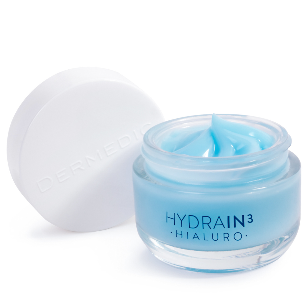 Slika proizvoda DERMEDIC Hydrain3 Ultra hidratantni kremasti gel za lice 50ml iz online apoteke Moja Farmacija - BIH