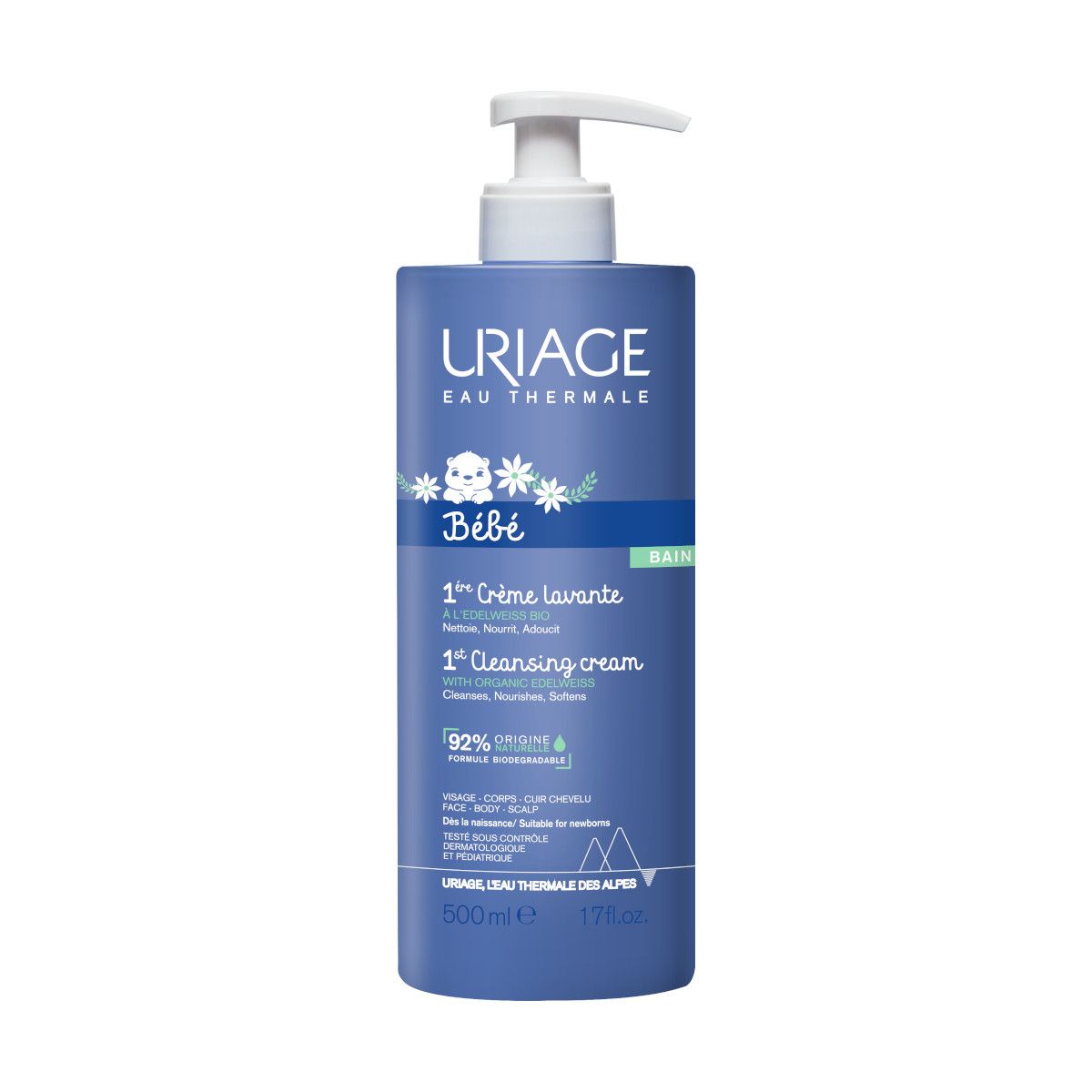 Slika proizvoda URIAGE Bebe Creme lavante -  pjenušava emulzija za pranje iz online apoteke Moja Farmacija - BIH