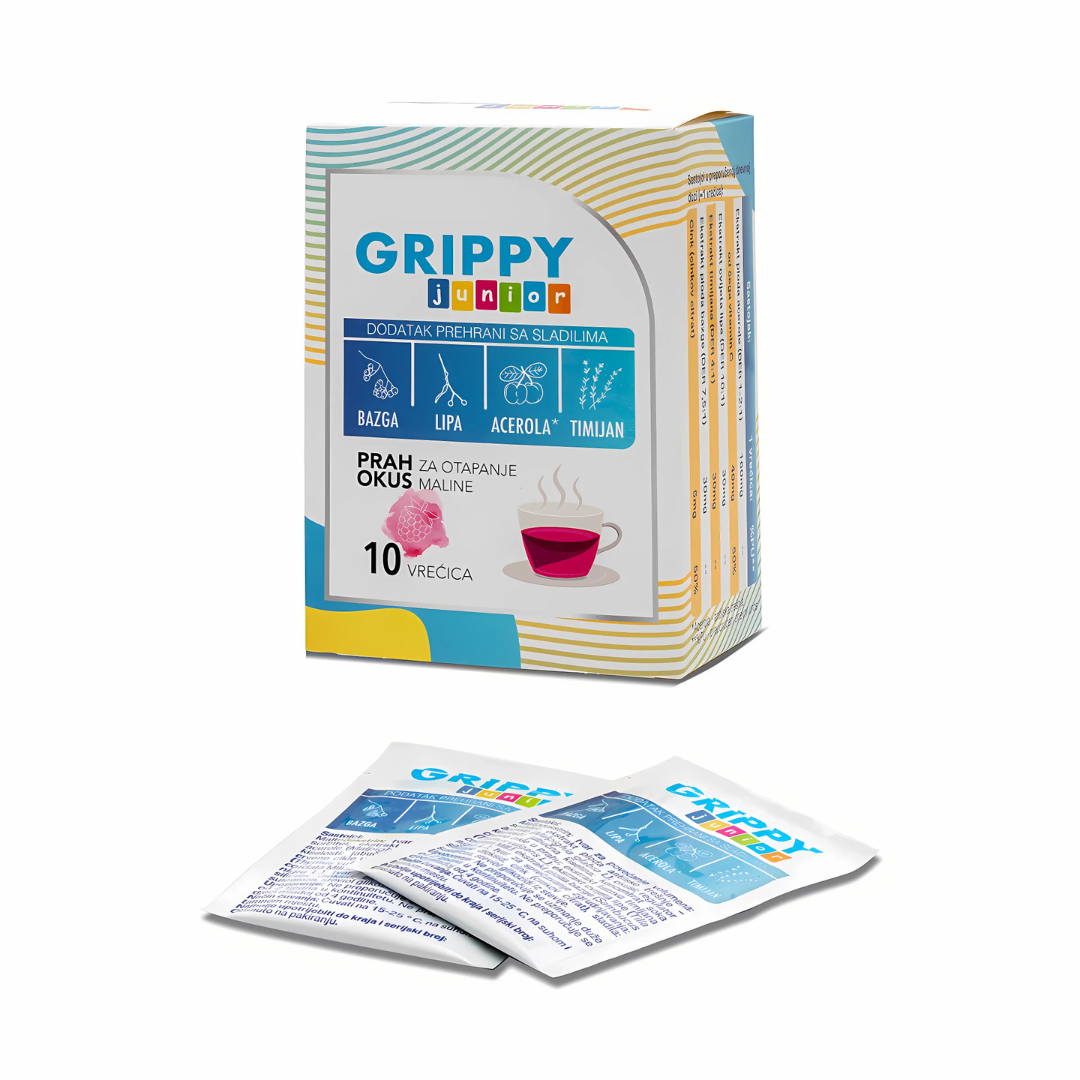 Slika proizvoda Grippy Junior vrećice za djecu a10 iz online apoteke Moja Farmacija - BIH