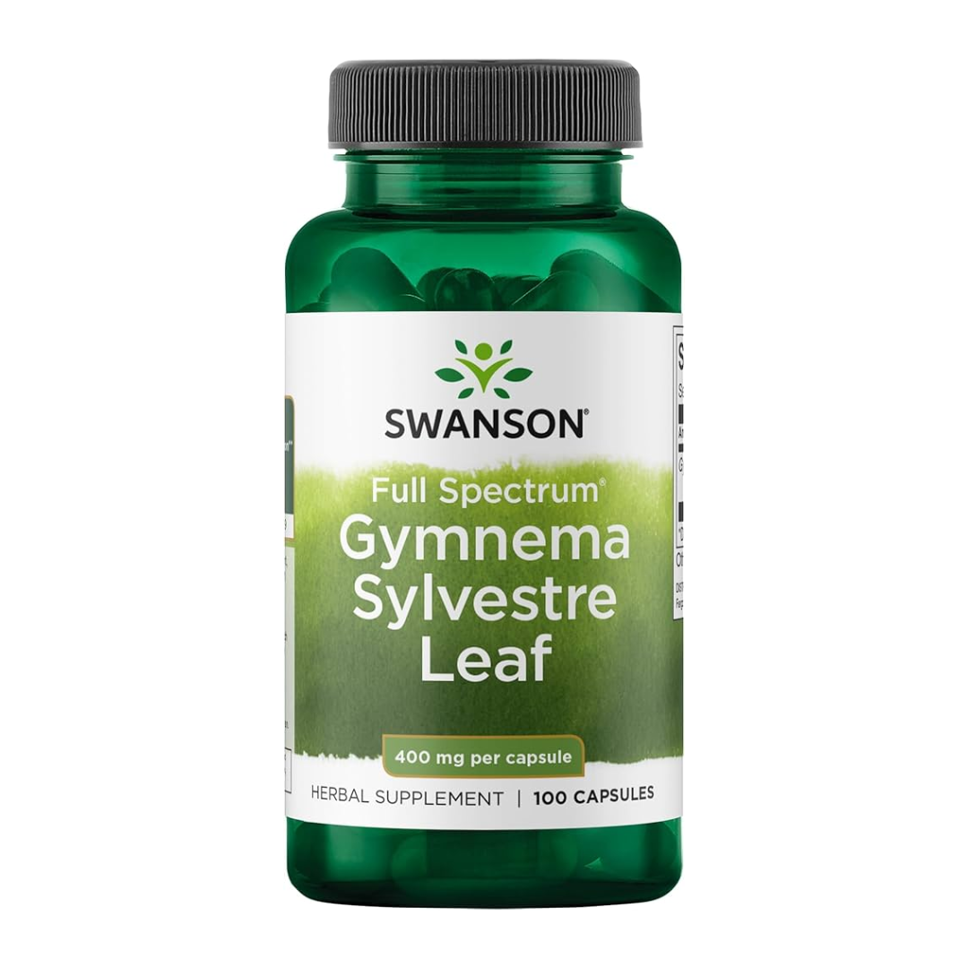 SWANSON Gymnema Sylvestre Leaf/Srebrna svilenica 400mg