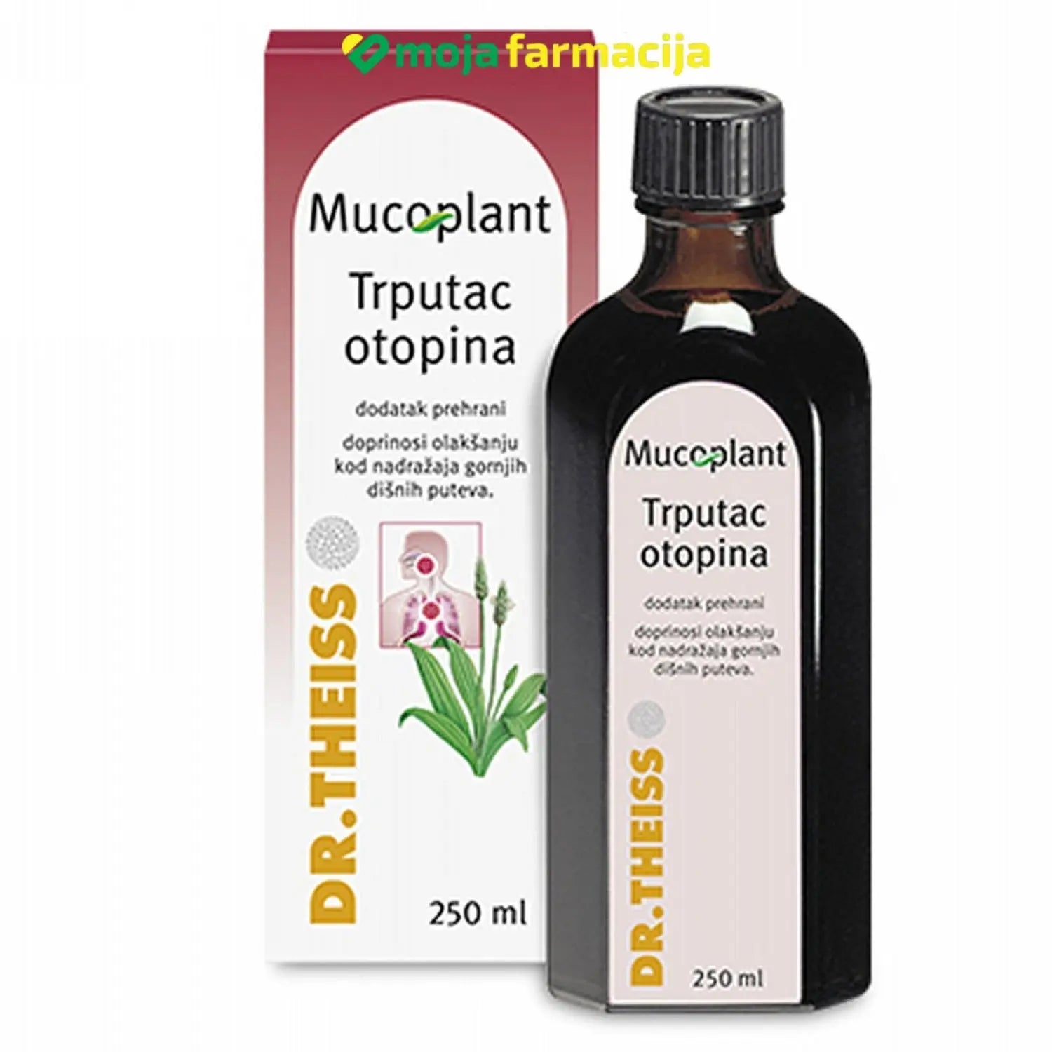 Slika proizvoda Mucoplatn trputčev sirup 100ml iz online apoteke Moja Farmacija - BIH