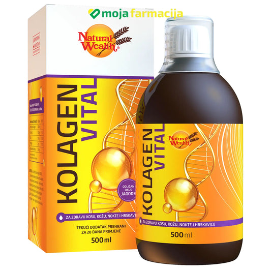 Slika proizvoda NATURAL WEALTH Kolagen vital iz online apoteke Moja Farmacija - BIH