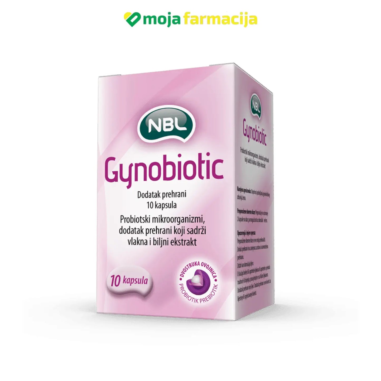 Slika proizvoda NBL Gynobiotic iz online apoteke Moja Farmacija - BIH