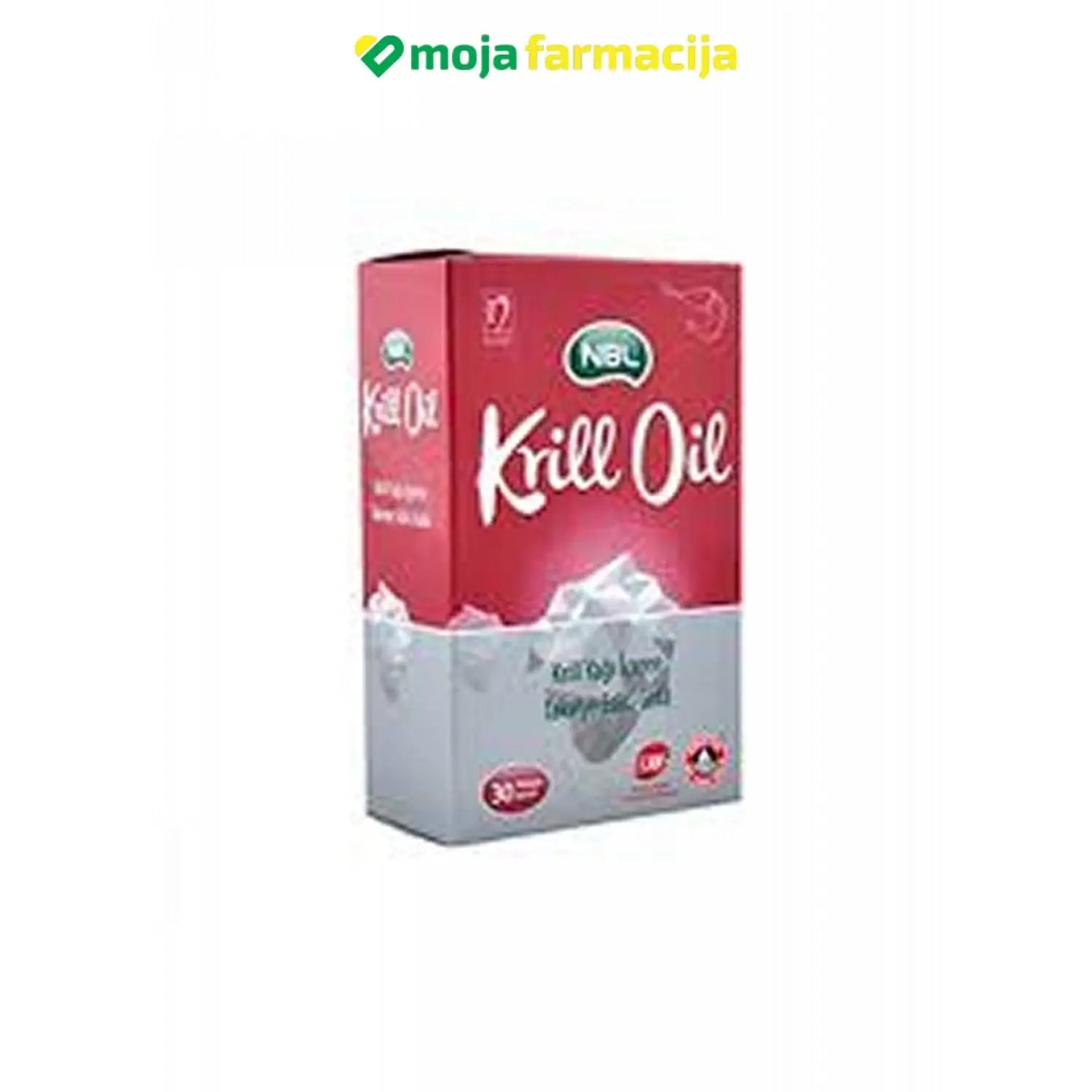 Slika proizvoda NBL Krill Oil kapsule iz online apoteke Moja Farmacija - BIH