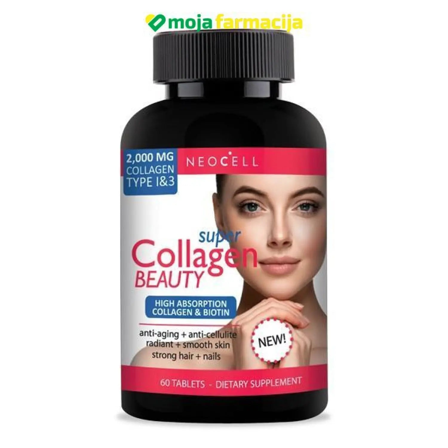 Slika proizvoda NEOCELL Collagen super beauty iz online apoteke Moja Farmacija - BIH