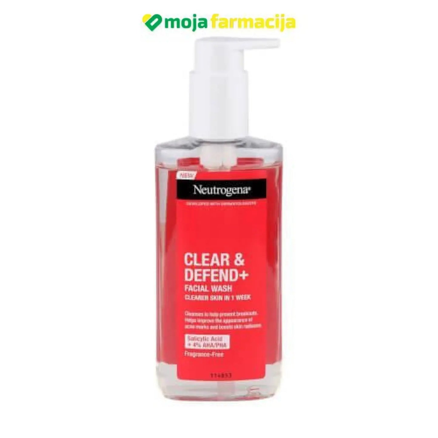 Slika proizvoda NEUTROGENA Clear & Defend kupka za lice 200ml iz online apoteke Moja Farmacija - BIH