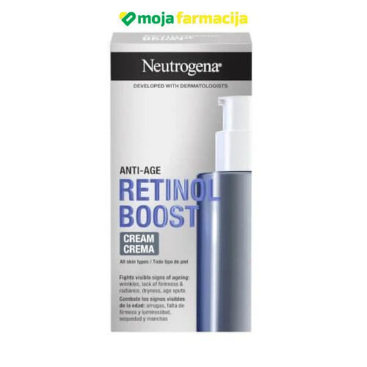 Slika proizvoda NEUTROGENA Retinol Boost krema za lice i vrat iz online apoteke Moja Farmacija - BIH