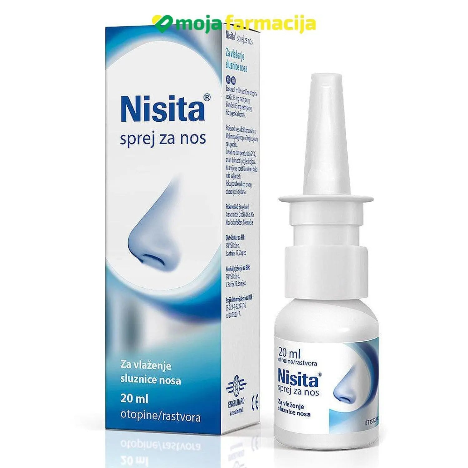 Slika proizvoda Nisita sprej za nos iz online apoteke Moja Farmacija - BIH