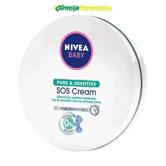 Slika proizvoda NIVEA Baby Pure&Sensitive SOS intenzivna krema iz online apoteke Moja Farmacija - BIH