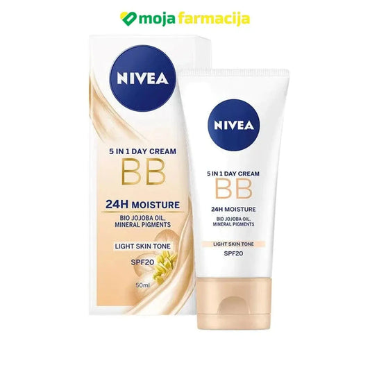 Slika proizvoda Nivea BB HIDRATANTNA KREMA 5-U-1 SVIJETLA iz online apoteke Moja Farmacija - BIH