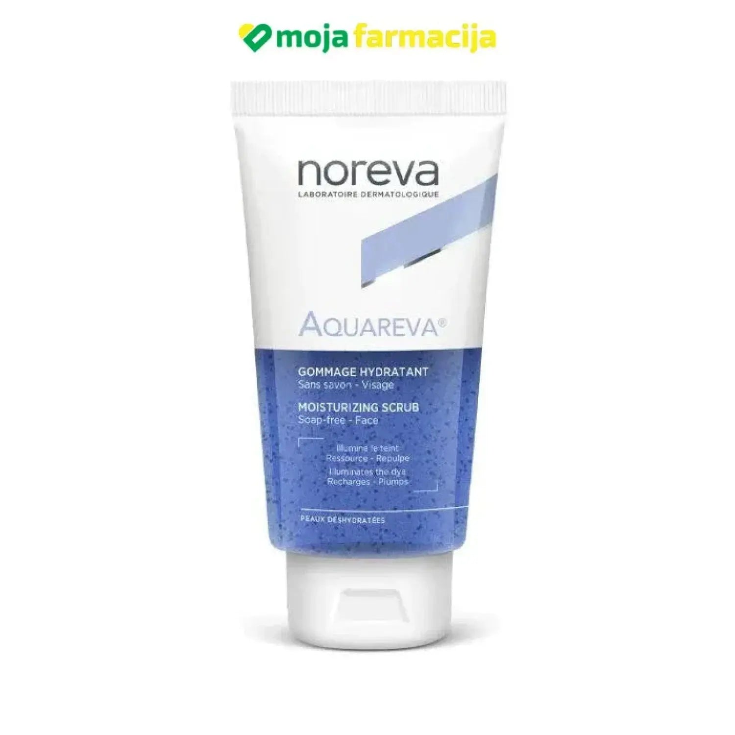 Slika proizvoda NOREVA Aquareva piling za lice iz online apoteke Moja Farmacija - BIH