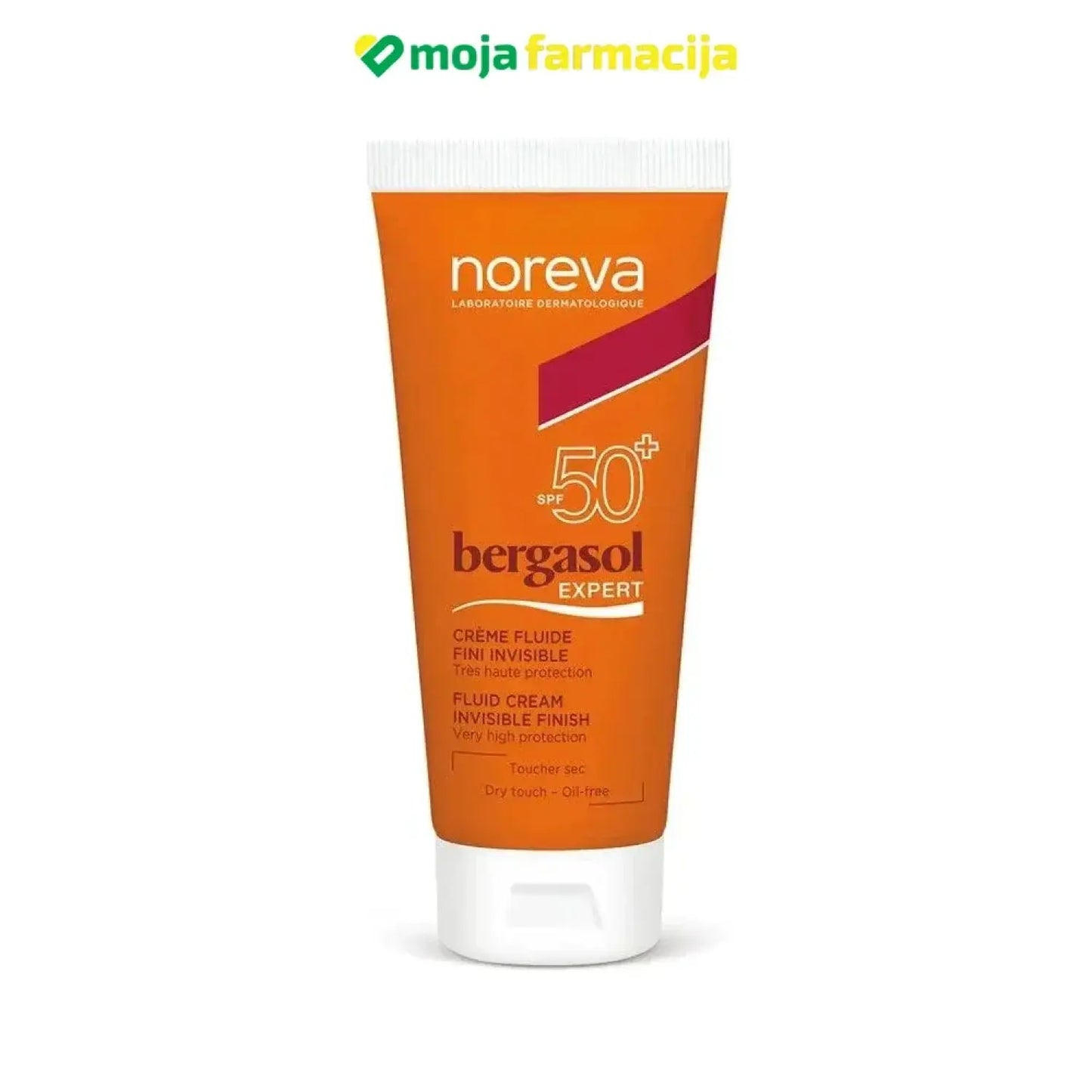 Slika proizvoda NOREVA Bergasol Expert fluid za zaštitu od sunca SPF50+ 50ml iz online apoteke Moja Farmacija - BIH