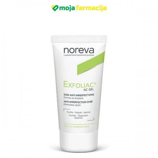 NOREVA Exfoliac NC gel protiv nesavršenosti 30ml - Moja Farmacija - BIH