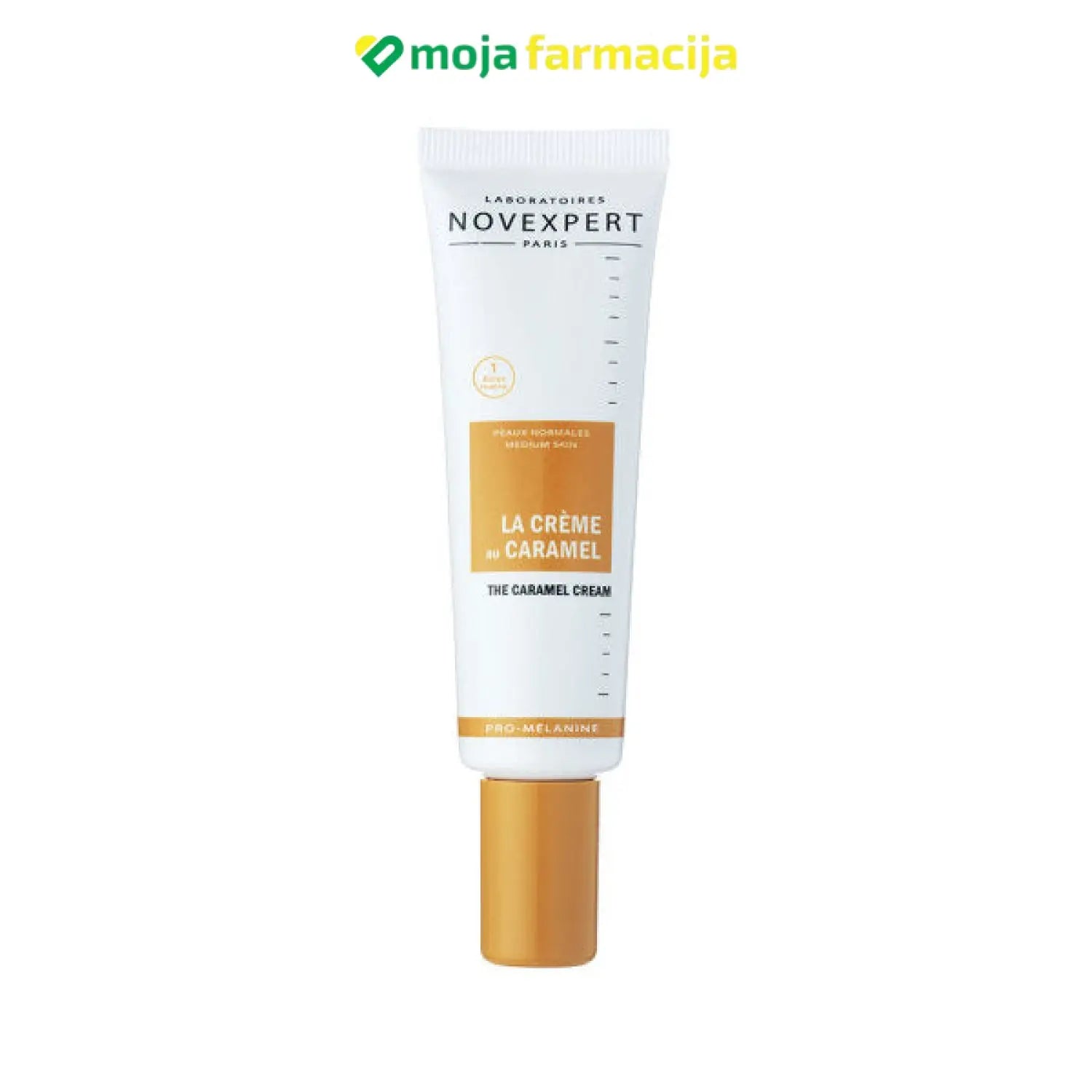 Slika proizvoda NOVEXPERT Pro-melanin Karamel tonirana krema Ivory Radiance (normalna/svijetla koža) iz online apoteke Moja Farmacija - BIH