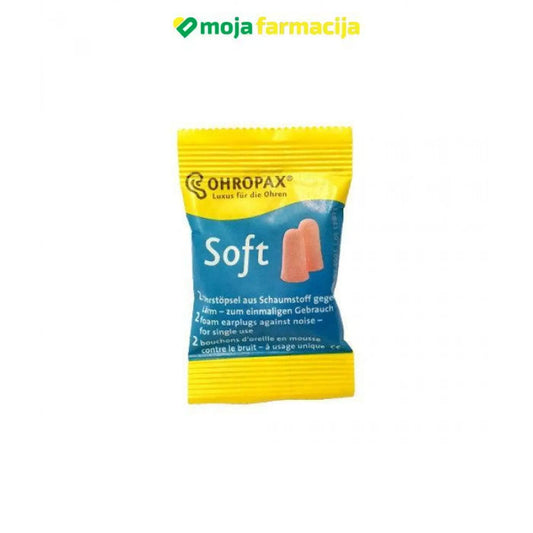 Slika proizvoda OHROPAX čepovi za uši soft iz online apoteke Moja Farmacija - BIH