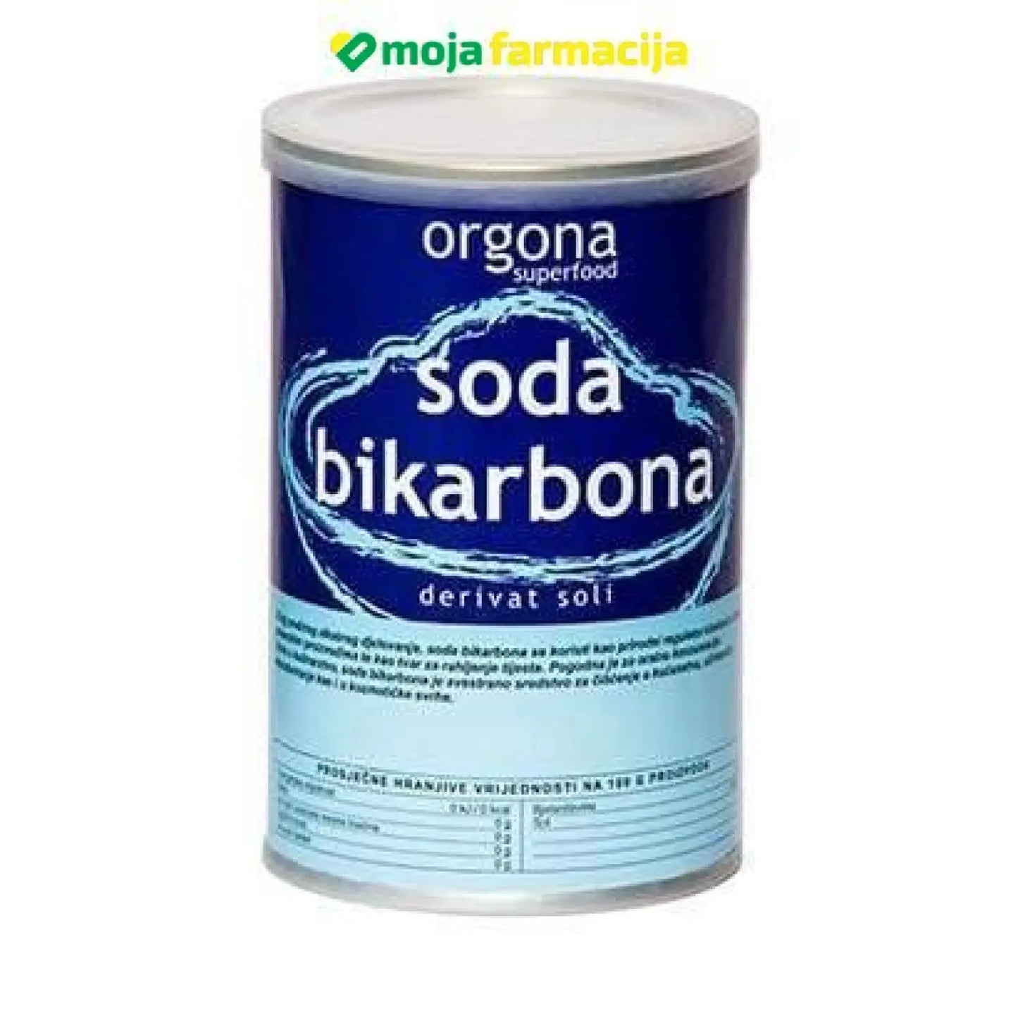 Slika proizvoda ORGONA Soda bikarbona iz online apoteke Moja Farmacija - BIH