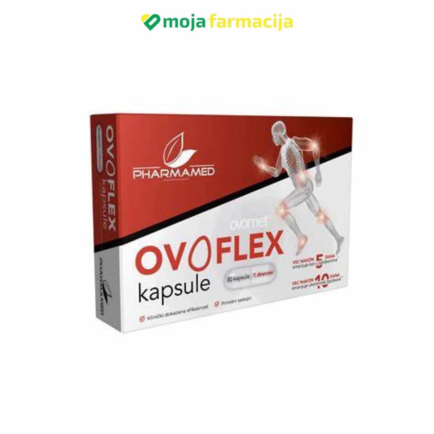 Slika proizvoda Ovoflex kapsule PHARMAMED iz online apoteke Moja Farmacija - BIH