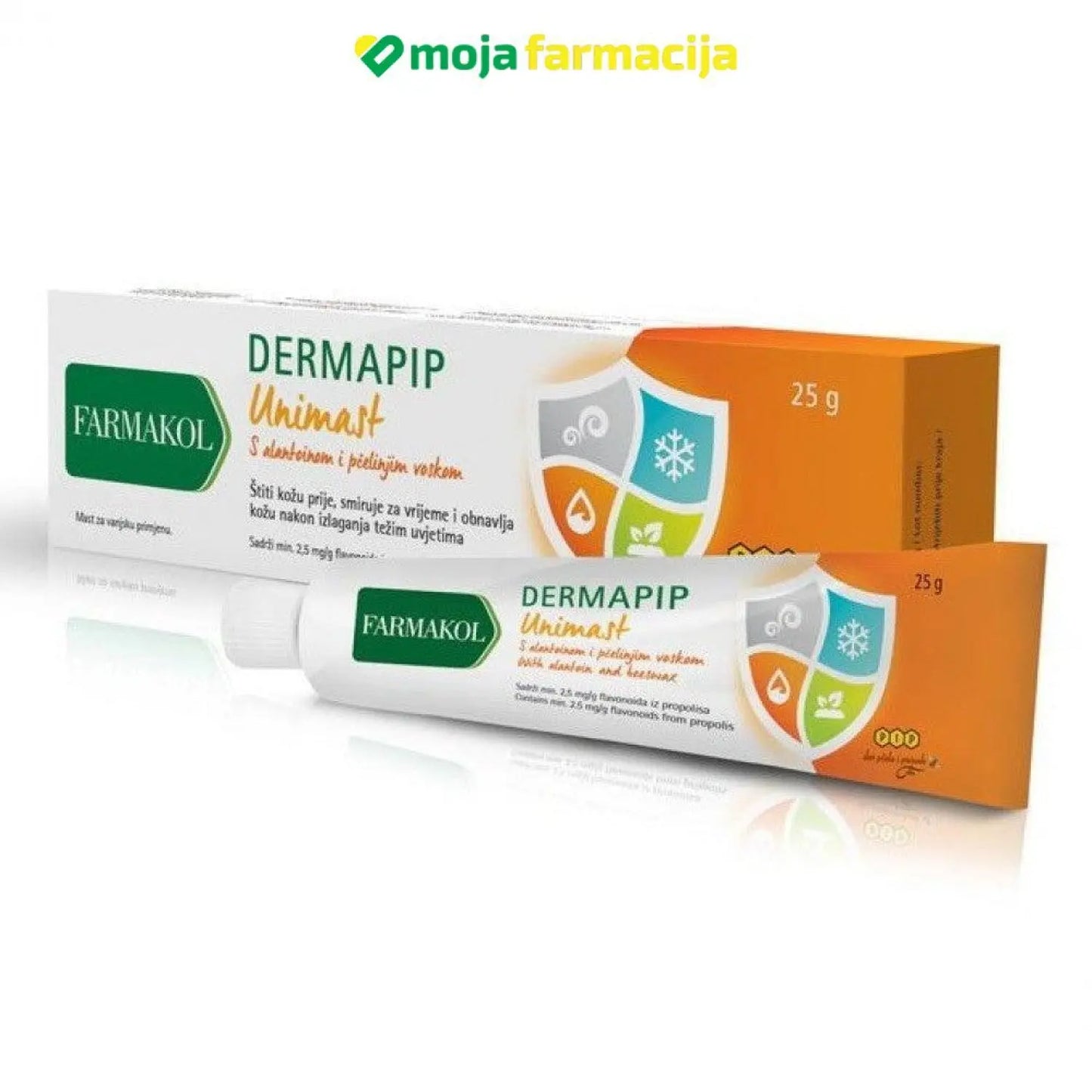 Slika proizvoda PIP DERMAPIP UNIMAST 25g iz online apoteke Moja Farmacija - BIH